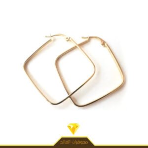 حلق طارة عيار 14 ذهب وزن 2.5 غرام
