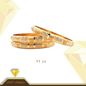 فرط عربي ذهب عيار 21 وزن 11 غرام موديل 3