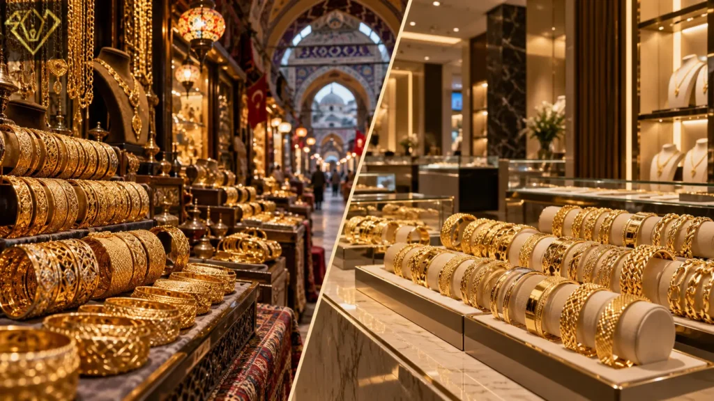 اساور ذهب في تركيا